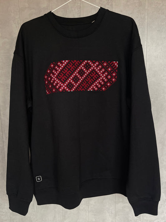 Unisex džemperis ar Lielvārdes jostu