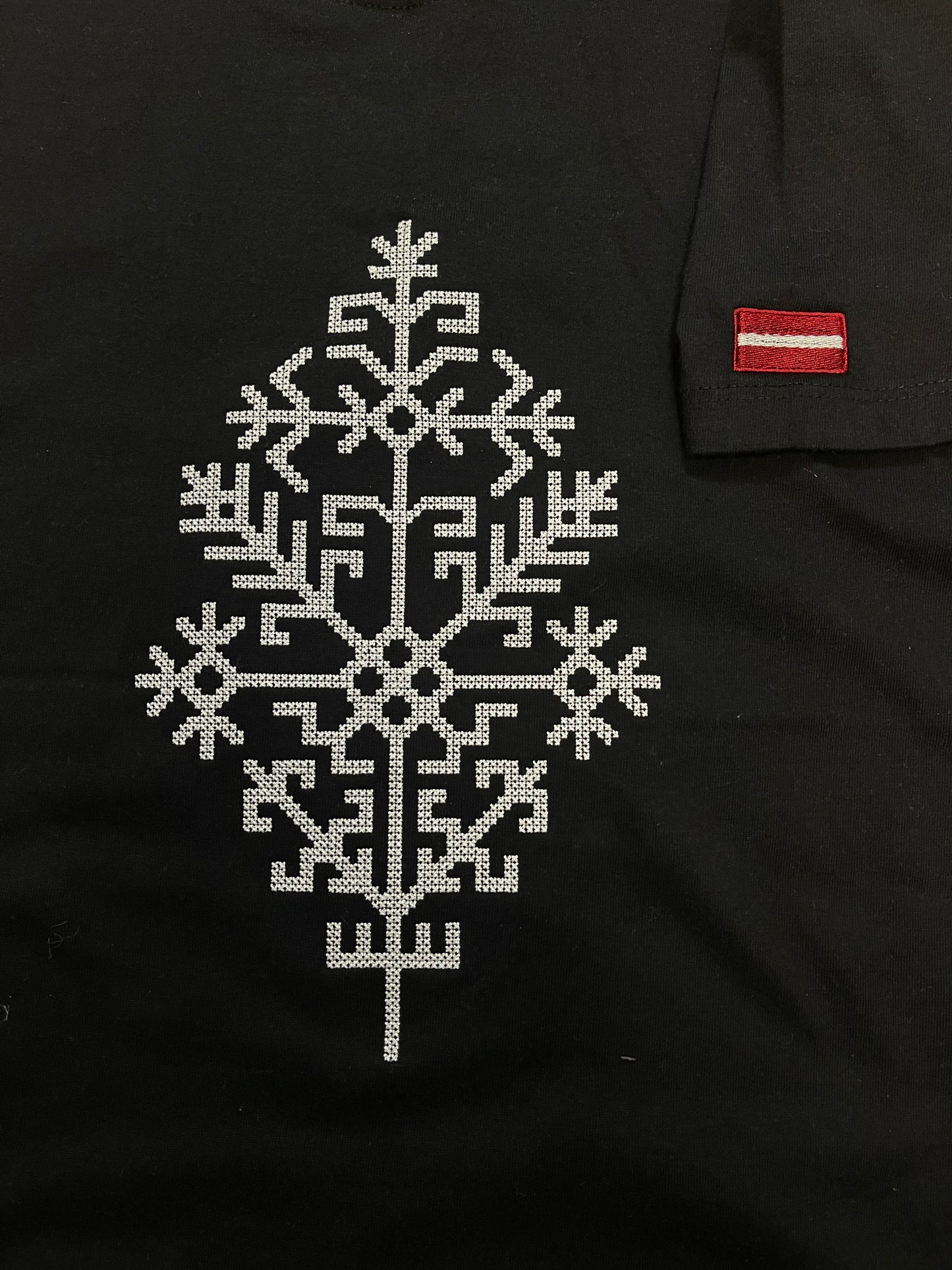 Vīriešu T-krekls ar Austras koku